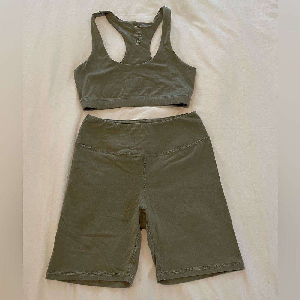 MATE the Label Olive Green Sports Set